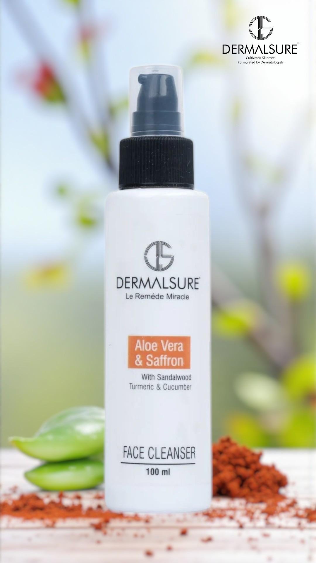 Aloe Vera - Saffron Face Cleanser